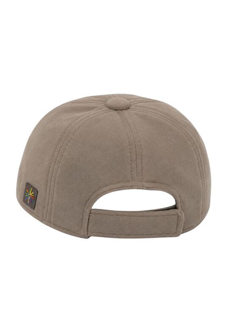 Gray velvet baby hat Manuel Ritz | 4465GRIGIO